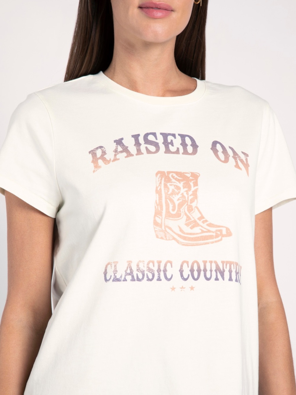 NWT Thread & Supply “Raised On Classic Country” Graphic Tee | Size Large - Picture 4 of 5